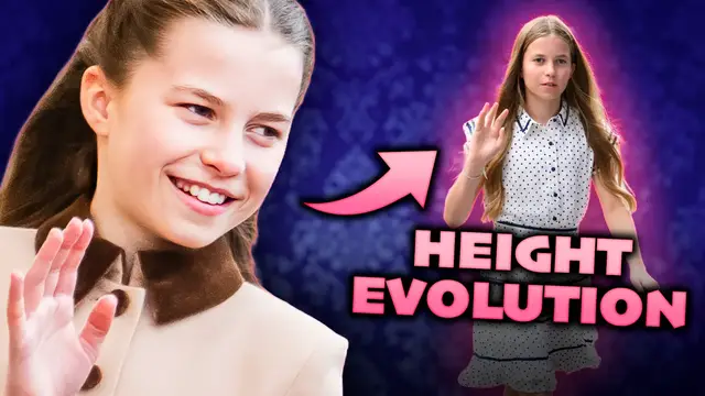 Video thumbnail for Princess Charlotte's Stunning Height Transformation