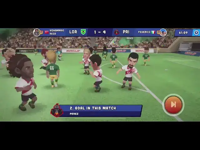 Video thumbnail for Watch me | Gameplay | Mini Football | Mobile | Tournament