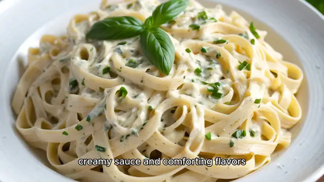 'Video thumbnail for Creamy Fettuccine Alfredo'