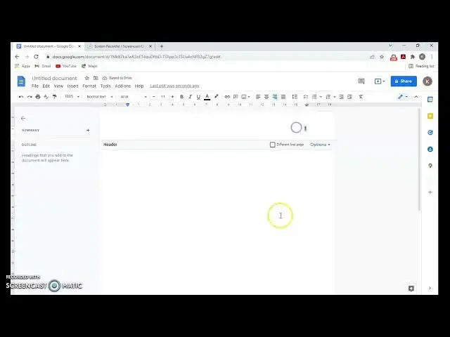 Video thumbnail for How do I add Remove  page numbers on Google Doc