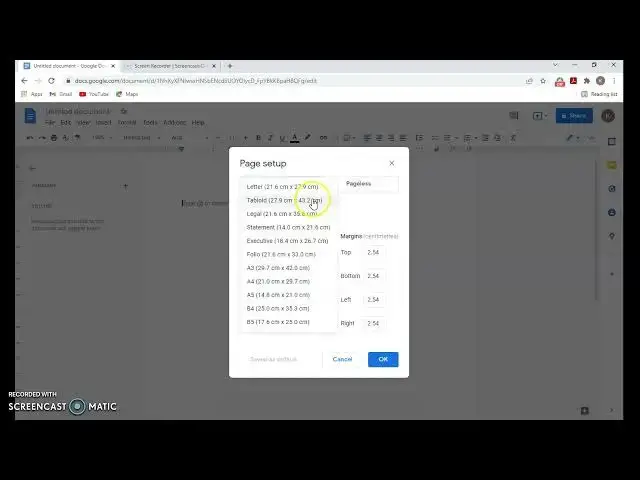 Video thumbnail for How do I set Page  size in Google doc