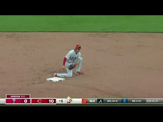 'Video thumbnail for Tyler Stephenson BELTS a RBI Single! | Cincinnati Reds | 4/15/2023'
