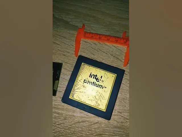 Video thumbnail for #pentium #intel #old #cpu