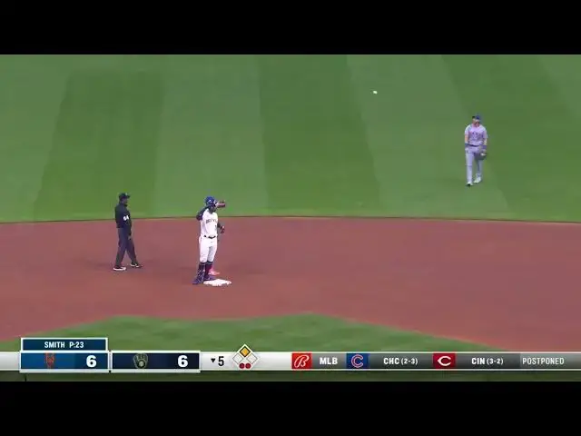 'Video thumbnail for Jesse Winker SMACKS a Two-Run Double! | Milwaukee Brewers | 4/5/2023'
