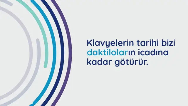 Video thumbnail for Klavyelerin Tarihi 1868'den Bu Yana Düzen Devrimi