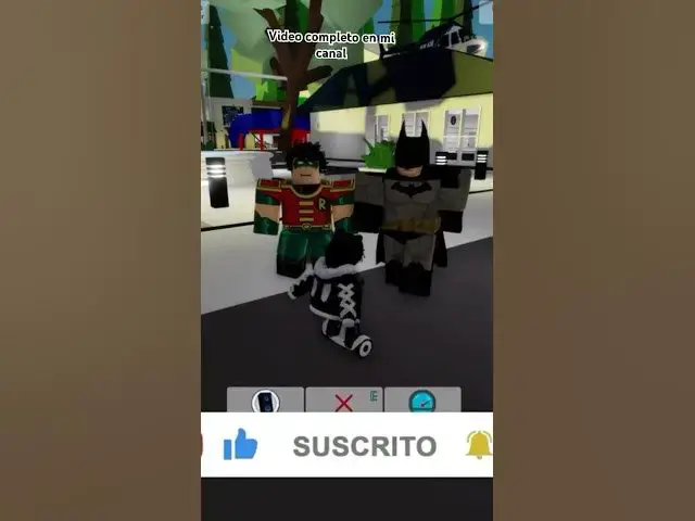 Video thumbnail for #roblox 🚨BATMAN y ROBIN en #brookhaven 🤣 VIDEO COMPLETO EN MI CANAL 👀