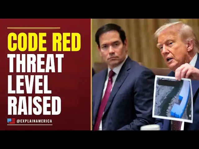 Video thumbnail for CODE RED: Sudden Death Puts White House On Alert - Trump Calls Emergency Meeting
