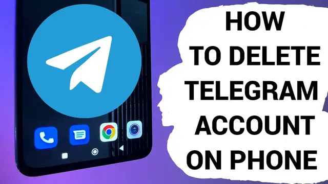 'Video thumbnail for How to delete Telegram account on phone in 2025'