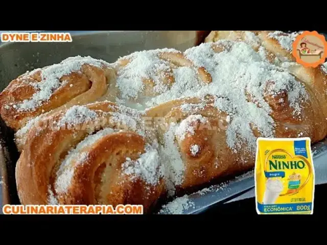 Video thumbnail for Fatias Húngaras de Leite Ninho Super Fofinhas, Pão Doce Recheado com Creme de Leite Ninho