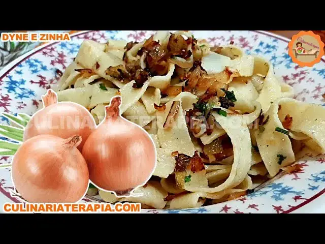 Video thumbnail for Molho de Macarrão ao Alho e Cebola Frita Amanteigada Super Delicioso e Muito Fácil - Dyne e Zinha