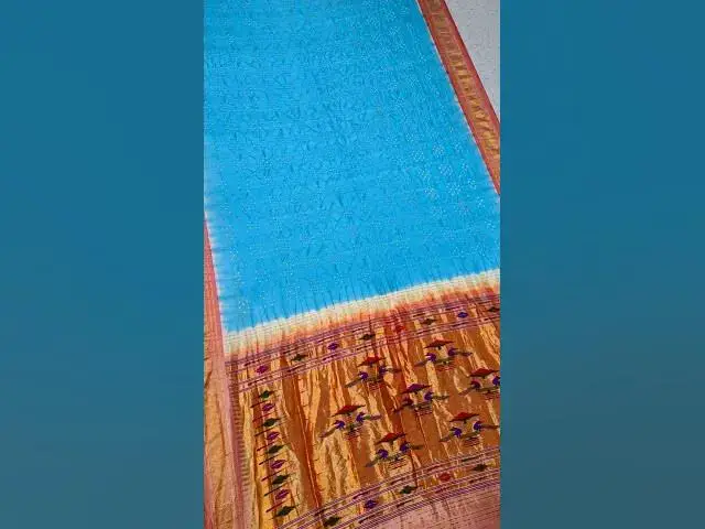 Video thumbnail for 🌸 Bandhani Paithani – A royal fusion of colors & culture! 👑