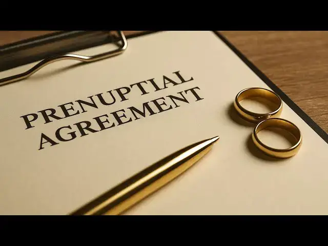 Video thumbnail for Prenuptial Agreements: Weighing the Pros and Cons for Financial Security and Marital Clarity