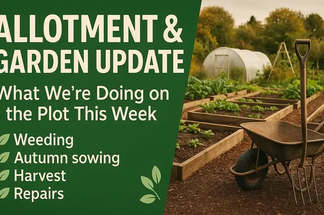 'Video thumbnail for Allotment & Garden Update | What We’re Doing on the Plot This Week'