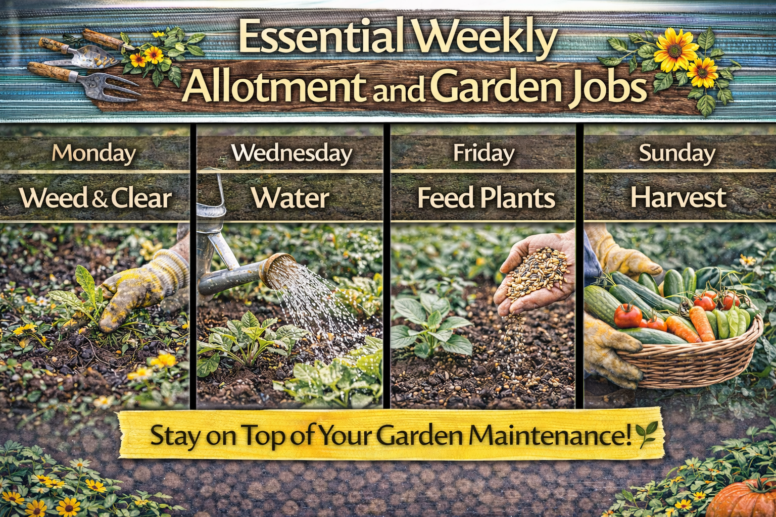 Video thumbnail for Essential Weekly Allotment and Garden Jobs