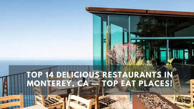 Video thumbnail for Top 14 Delicious Restaurants in Monterey, CA — Top EAT Places!
