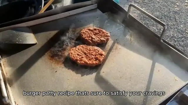 Video thumbnail for Burger Patty Recipe