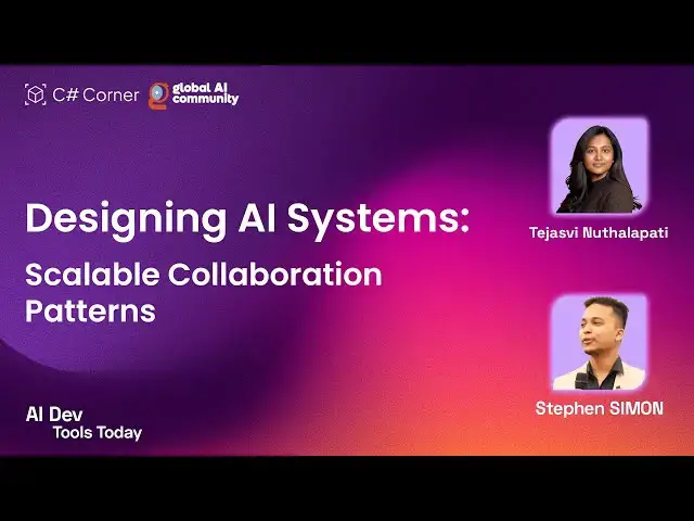 'Video thumbnail for Designing AI Systems | Scalable Collaboration Patterns'