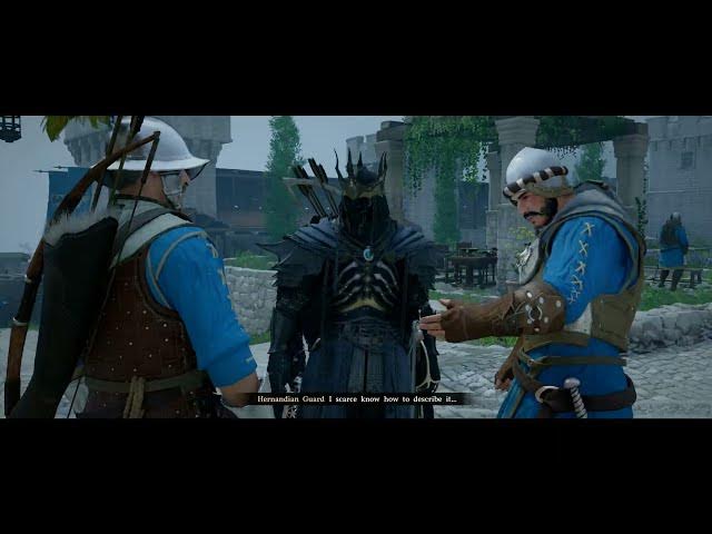 Video thumbnail for Crimson Desert - Chapter 5 Crowcaller: Speak with the Hernandian Soldiers "Crow Feathers" Cutscene