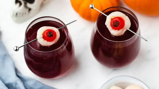 'Video thumbnail for Bloodshot Beetroot Halloween Cocktail Recipe'