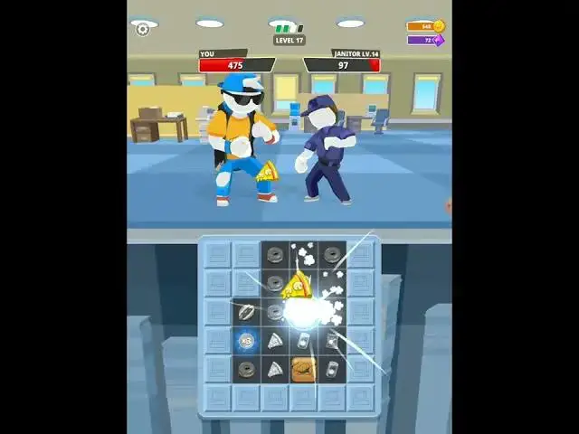 Video thumbnail for Match Hit - Puzzle Fighter - Game