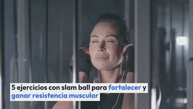 Video thumbnail for 5 ejercicios con slam ball para fortalecer y ganar resistencia muscular