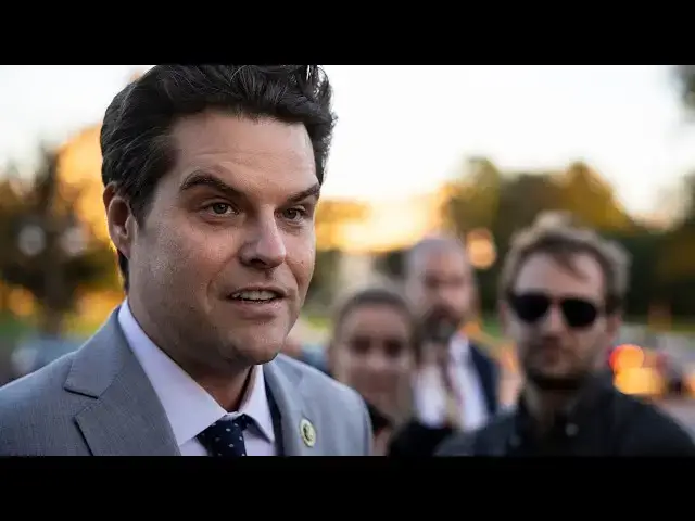 Video thumbnail for Matt Gaetz Announces Next Career Move - Democrats Are Panicking