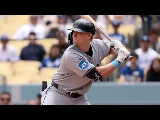 'Video thumbnail for Kyle Stowers' First 5 Home Runs of 2025! | Miami Marlins'