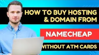 Video thumbnail for How to buy hosting & domain from namecheap without ATM cards (buy hosting & domain without crypto)