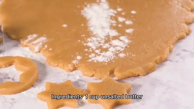 Video thumbnail for easy sugar cookie recipe