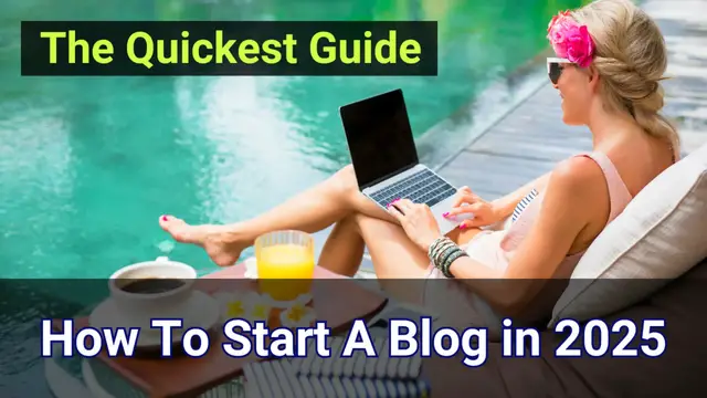 'Video thumbnail for How To Start a Blog in 2025 (The Quickest Guide)'