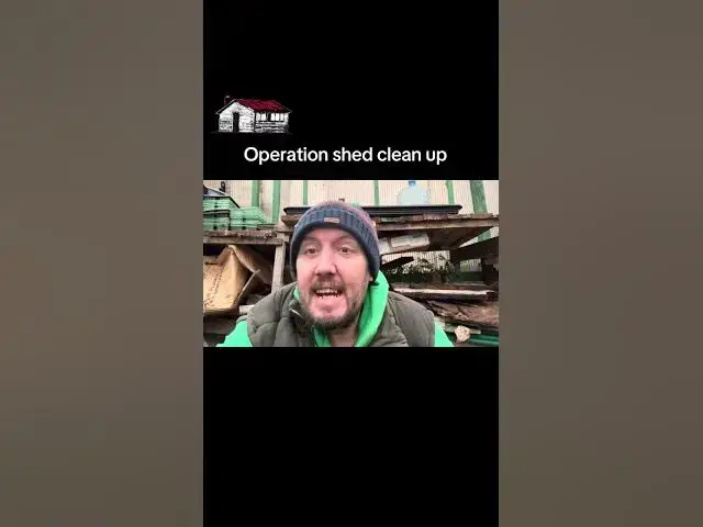 'Video thumbnail for 🎥 ✅ 🧹 Operation Shed Clean-Up! 🌿 | Transforming My Messy Shed into a Gardener’s Haven |'
