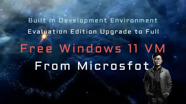 Video thumbnail for Get Free Windows 11Virtual Machine From Microsoft & Upgrade Evaluation Edition to Full
