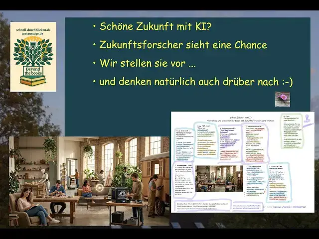 Video thumbnail for Schöne Zukunft mit KI? Die Zukunftsvision des Experten Lars Thomsen im Realitäts-Check