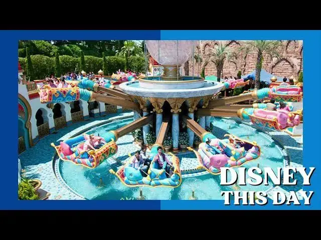 Video thumbnail for Jasmine’s Flying Carpets  | DISNEY THIS DAY | July 18, 2011