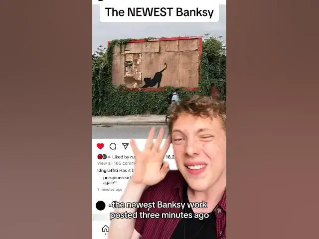 Video thumbnail for The NEWEST BANKSY