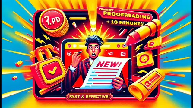 Video thumbnail for How to use ChatGPT for proofreading (ChatGPT ProofReading) | Rank 1st In 10 Minutes!