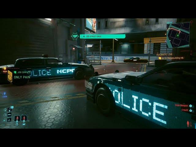 Video thumbnail for Cyberpunk 2077 - Only Pain: Save The Corpo From Crooked NCPD Gameplay | Talk To Suit | PS5 Pro