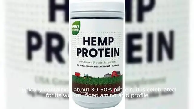 Video thumbnail for Hemp Protein, Plant-Based Protein Powders