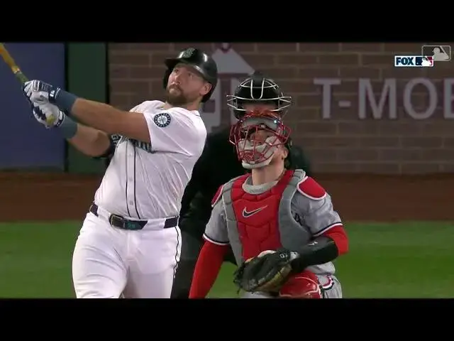 'Video thumbnail for Cal Raleigh HAMMERS a Two-Run Home Run! | 22nd HR of 2025 | Seattle Mariners | 05/31/2025'