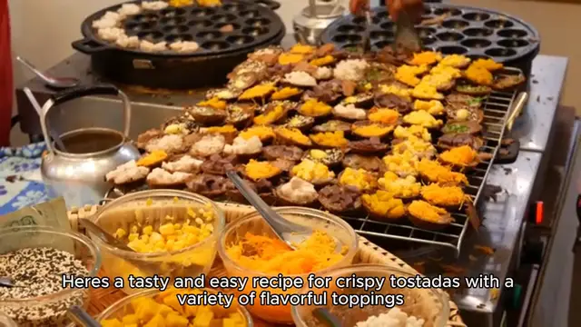 Video thumbnail for Tostada recipe