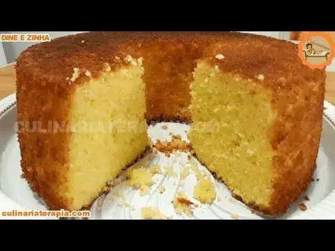 Video thumbnail for Bolo Fofinho de Laranja sem farinha de Trigo