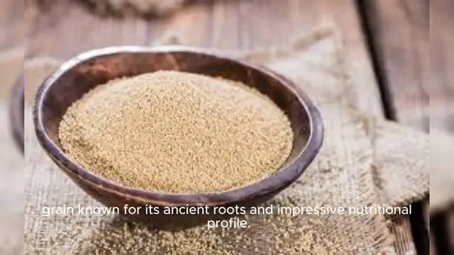 'Video thumbnail for Amaranth Protein, Plant-Based Protein Powders'