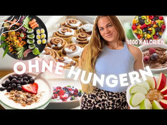 Video thumbnail for TSCHÜSS HEIßHUNGER: MAXIMAL satt mit 1800 Kalorien! (FDOE)