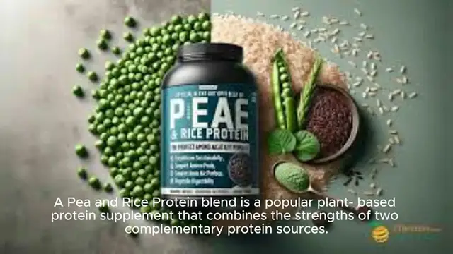 Video thumbnail for Pea & Rice Protein Blend, Mixed Plant-Based Protei