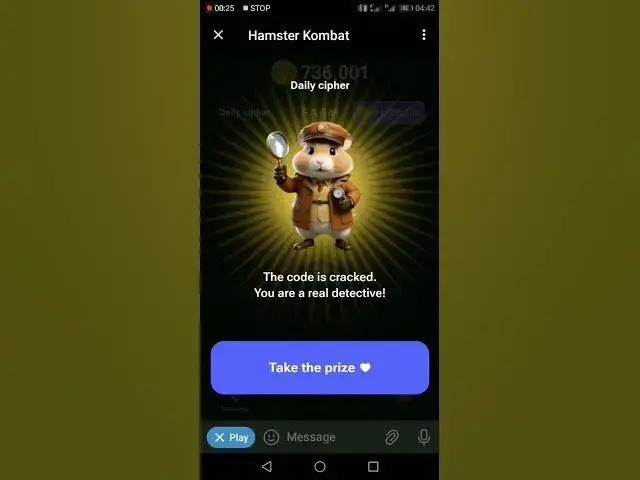 Video thumbnail for 22nd June Hamster Kombat Daily Cipher Morse Code #shorts