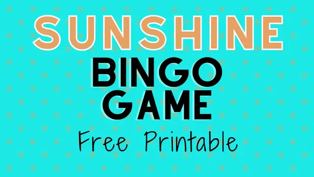 Video thumbnail for Summer Bingo Printable Free
