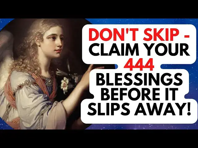 Video thumbnail for Why Do You See 444 All The Time?