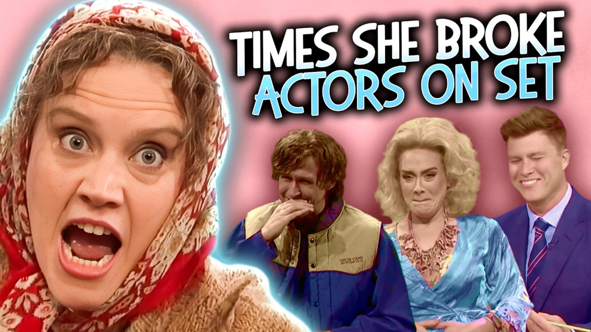 Video thumbnail for 52 Times Kate McKinnon Broke Other Actors On Set