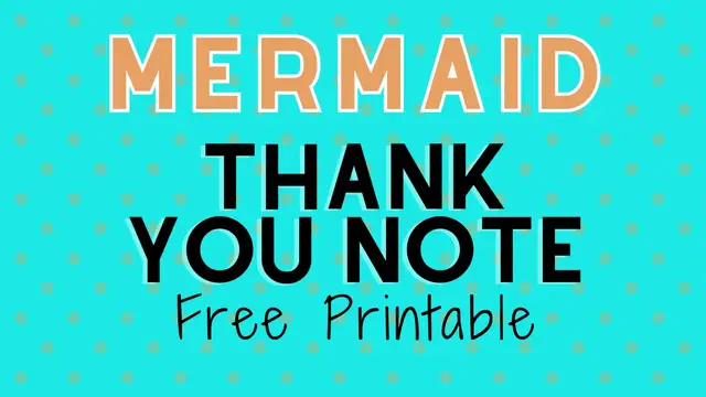 Video thumbnail for mermaid thank you humix video