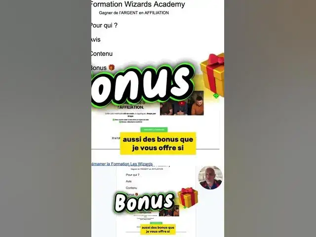 'Video thumbnail for Wizard Academy la meilleure formation pour gagner de l’argent sur le net en 2024 ?'